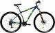 2927 29" Green Mountain Bike with 24 Speeds and Hydraulic Disc Brakes