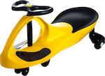 Swing Kids Foot-to-Floor Car One-Seater Yellow