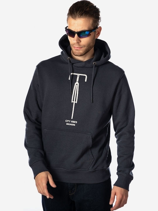Brokers Jeans 21512-735-26 Indigo with Hood