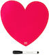Legami Milano Heart Magnetic Board Markerboard 25.5x23.5cm