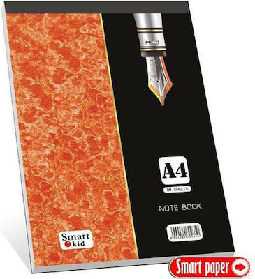 Smart Paper Notebook Block 50 Sheets A4 Ruled (Μiscellaneous colours)