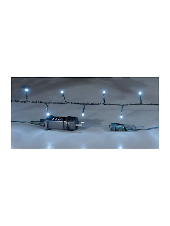 200 Λαμπάκια LED 10μ. Ψυχρό Λευκό σε Σειρά
