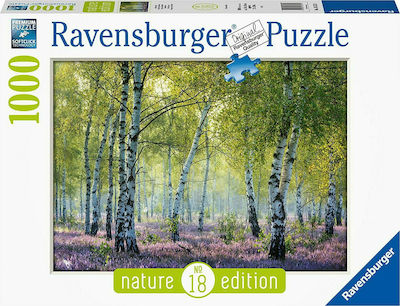 Δάσος Σημύδας, Birkenwald, Γαλλία Puzzle 2D 1000 Stücke