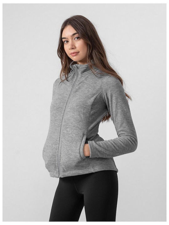 4F Fleece Damen Jacke in Gray Farbe