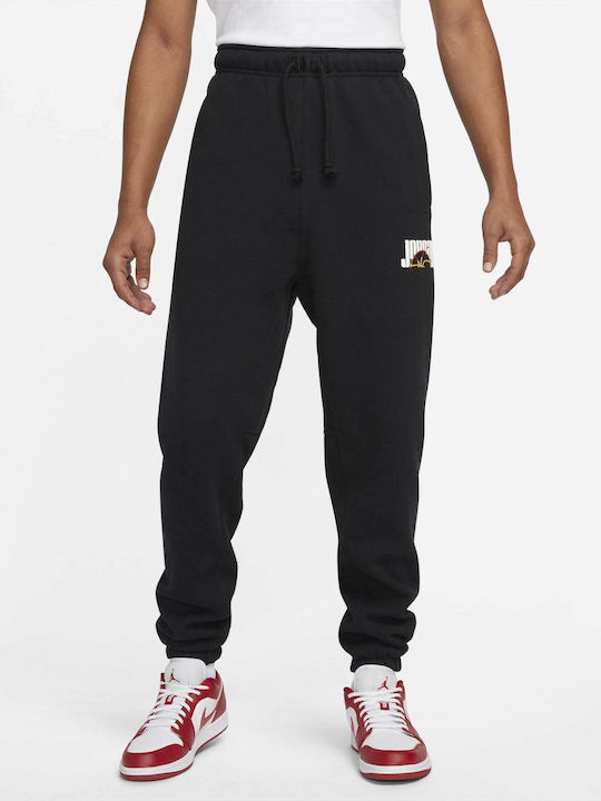 Jordan Sport DNA Παντελόνι Φόρμας με Λάστιχο Μαύρο