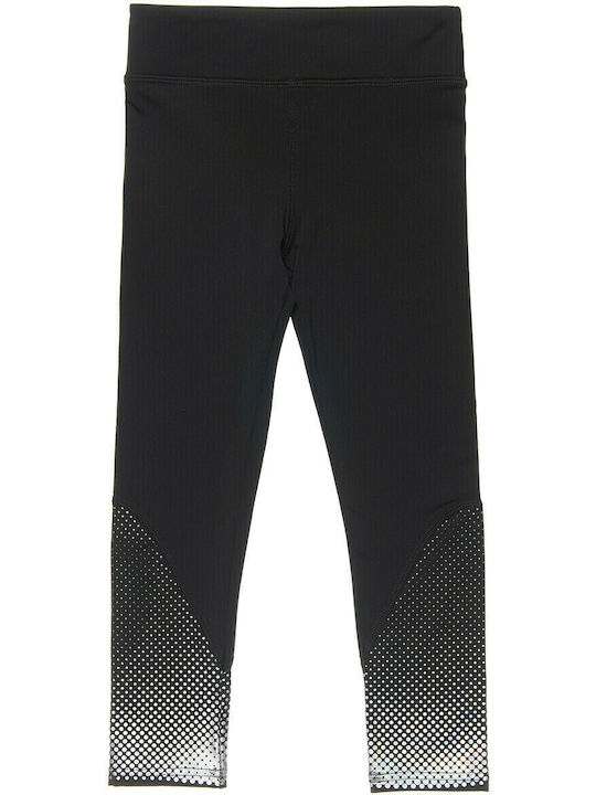 Kinder Leggings Lang Schwarz