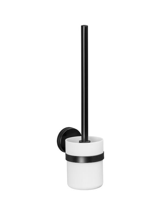 Wenko Pavia Plastic Toilet Brush Black