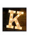 Motarro Dekorative Lampe Brief Weiß