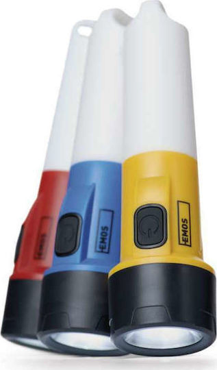 Emos Flashlight LED Dual Function with Maximum Brightness 70lm Blue
