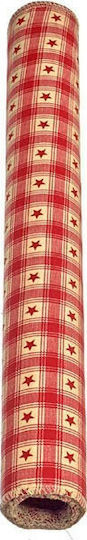 JK Home Decoration Țesătură pentru Decorațiuni 40x200buc Roșu
