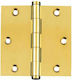 Brass Furniture Hinge 35x35mm 2pcs