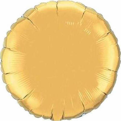 Balloon Foil Birthday-Celebration Round Gold 45cm