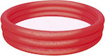 Bestway Kinder Pool PVC Aufblasbar 152x152x30cm Rot