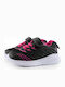 Kids Sneakers with Scratch Black