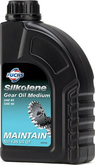 Fuchs Silkolene Medium Gear Oil Semi-synthetic Motorcycle Gear Oil 1lt