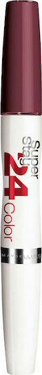 Maybelline Superstay 24 Hour Lip Colour Long Lasting Lichid Ruj Transparent 585 Burgundy 10gr