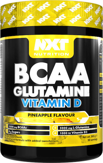 Nxt Nutrition Bcaa, Glutamine & Vitamin D 360гр Ананас