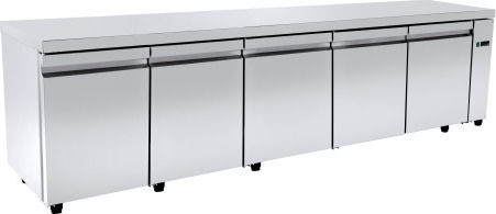 Niki Inox Workbench Fridge Without Motor H88xW240xD60cm