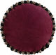 Palamaiki Floor Pillow Spree from 100% Cotton Bordeaux 60x60cm.