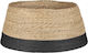 Christmas Tree Skirt Beige Straw H26xD58cm.