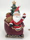 Santa Claus in Sleigh 20x10x7cm