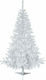 Sapin Elegant Christmas White Tree with Plastic Base H150cm