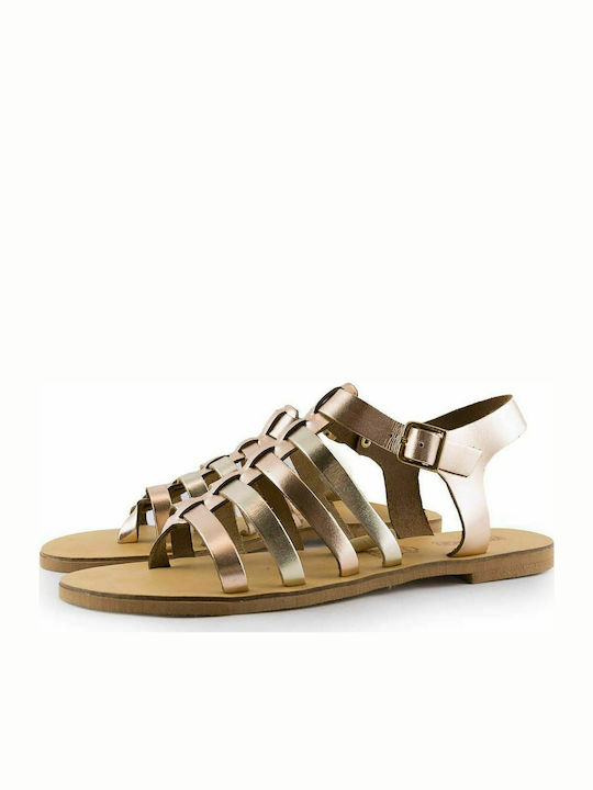 Meridian Shoes 7310721 Златни Детски сандали