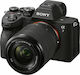 Sony Mirrorless Φωτογραφική Μηχανή A7 IV Full Frame Kit (FE 28-70mm F3.5-5.6 OSS) Black