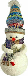 JK Home Decoration Christmas SNowman Figure White 30cm