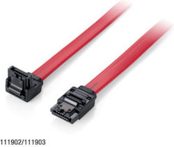 Equip 7-Pin SATA III to 7-Pin SATA III Cable 50cm Red (111902)