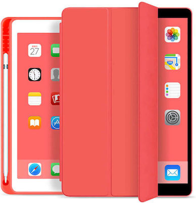Tech-Protect Smartcase Klappdeckel Synthetisches Leder Rot (iPad 2019/2020/2021 10.2'')
