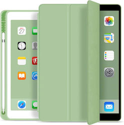 Tech-Protect Smartcase Flip Cover Synthetic Leather Cactus Green (iPad 2019/2020/2021 10.2'')