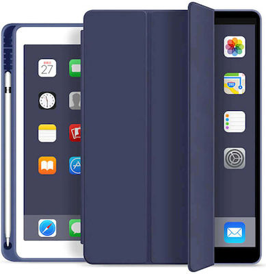 Tech-Protect Smartcase Флип капак Изкуствена кожа Navy (iPad 2019/2020/2021 10.2'' - iPad 2019/2020/2021 10.2'') TPSCPIPADN