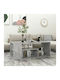 Rectangular Central Wooden Coffee Table Gray M100xL50xH40cm