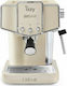 Izzy Crème IZ-6001 Automatic Espresso Machine 1100W Pressure 20bar Beige