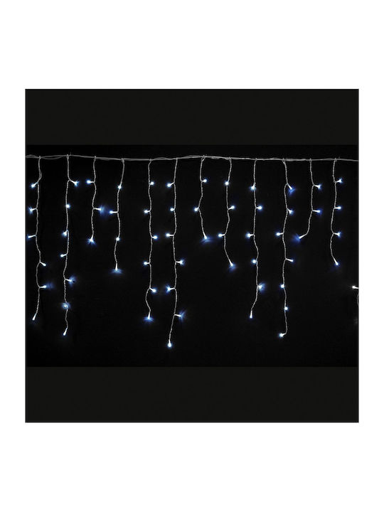 300 Светлини LED 6m. x 70бр Хладен бял тип Дъжд 1бр