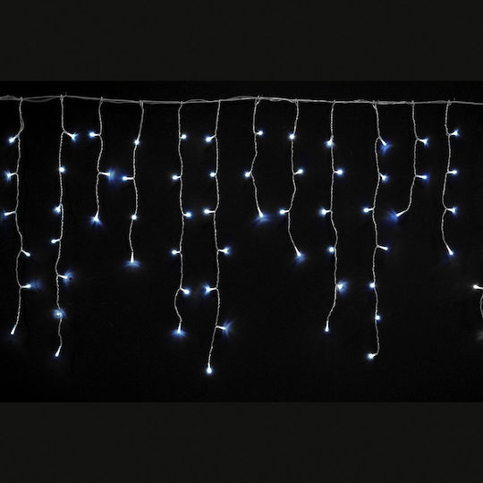 300 Светлини LED 6m. x 70бр Хладен бял тип Дъжд 1бр