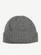 Barbour Carlton Ribbed Beanie Cap Gray