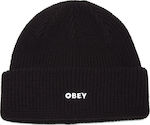 Obey Future Ανδρικός Beanie Σκούφος σε Μαύρο χρώμα