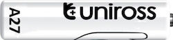 Uniross A27 12V 1τμχ UNAHV27A-B1 Uniross A27 12V 1τμχ UNAHV27A-B1