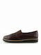 Women's Slip-On Leather Burgundy
