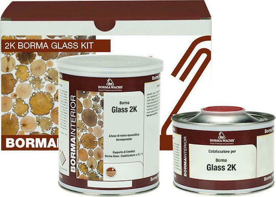 Borma Wachs Liquid Glass 2K Ρητίνη Δύο Συστατικών 400gr