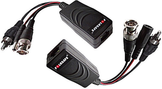Folksafe FS-HD4301VPA Video Balun Συστημάτων CCTV FS-HD4301VPA