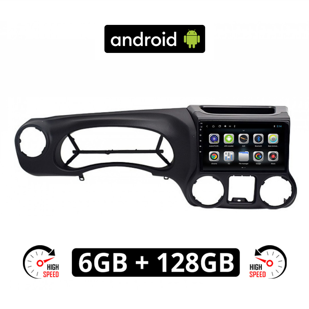 Booma Ηχοσύστημα Αυτοκινήτου για Jeep Wrangler (Bluetooth/USB/AUX/WiFi