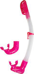 XDive Duo Snorkel Pink with Silicone Mouthpiece