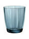 Bormioli Rocco Pulsar Glass Water made of Glass in Blue Color 390ml