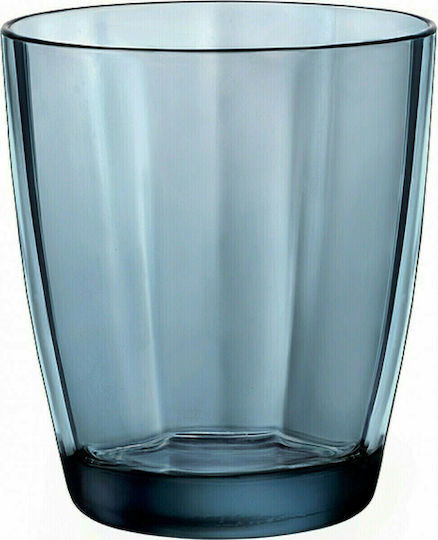 Bormioli Rocco Pulsar Glass Water made of Glass in Blue Color 390ml