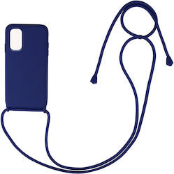 Sonique Carryhang Umschlag Rückseite Silikon 0.5mm Dark Blue (Redmi Note 10 5G / Poco M3 Pro)