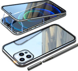 Luphie 360 Full Cover Argintiu iPhone 12 Pro Max Luphie 360 Full Cover Argintiu iPhone 12 Pro Max