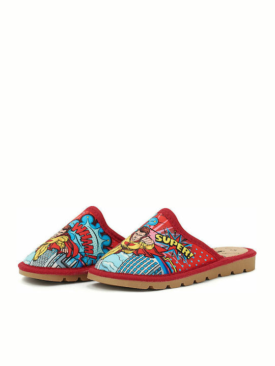 Comfortella Kids Slippers Red